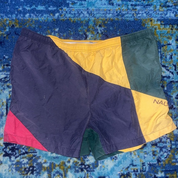 vintage nautica men’s swim trunks - Picture 1 of 5